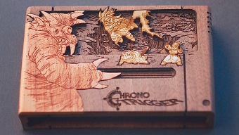 Preciosos cartuchos clásicos de Nintendo tallados en madera