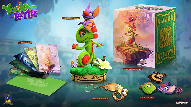 Yooka-Laylee anuncia una edición para coleccionistas para diciembre