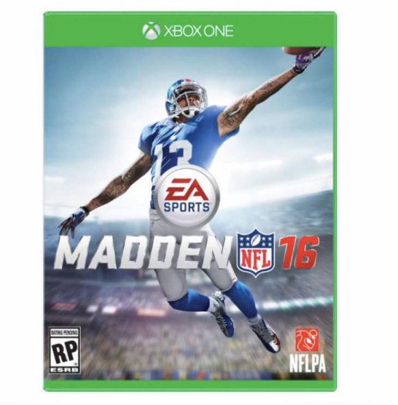 La comunidad americana se decanta por Odell Beckham Jr. para la portada de Madden 16
