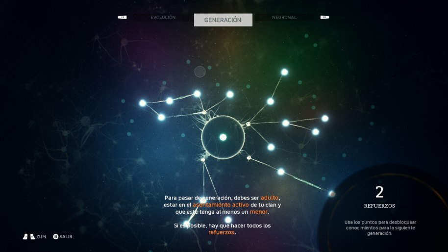 La red neuronal marca lo aprendido por tus primates. A veces, incluso, surgirán rasgos evolutivos únicos que harán que la siguiente generación esté mejor preparada. 