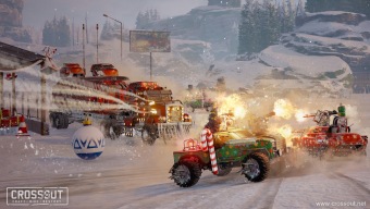 Crossout se pone navideño con su nueva actualización SnowStorm
