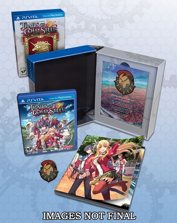 The Legend of Heroes: Trails of Cold Steel presenta su edición para coleccionistas
