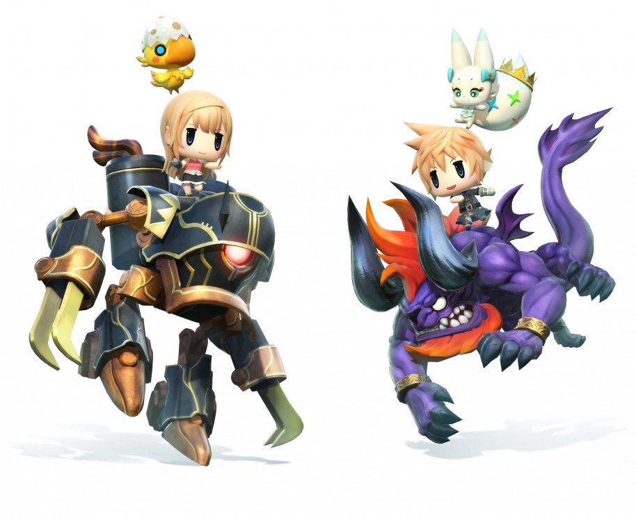 ¿Chibi o adulto? World of Final Fantasy