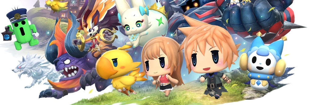 ¿Chibi o adulto? World of Final Fantasy