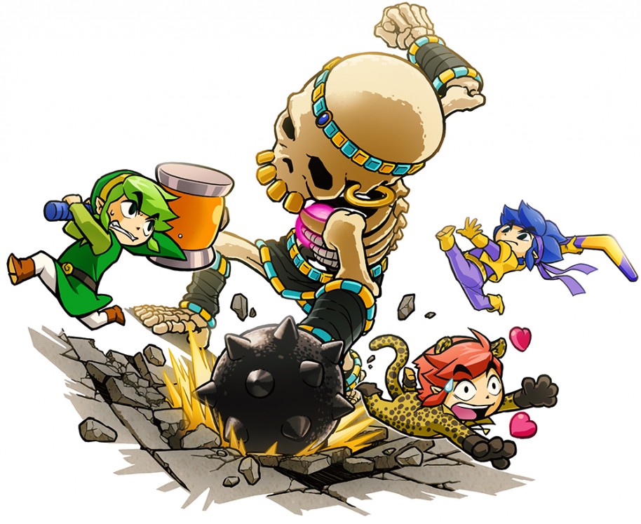 Zelda Tri Force Heroes: 10 claves sobre el Zelda de 3DS