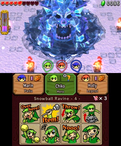 Zelda Tri Force Heroes: TriFuerza Multijugador para 3DS