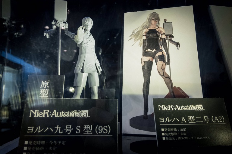 NieR Automata prepara figuras de 9S y A2