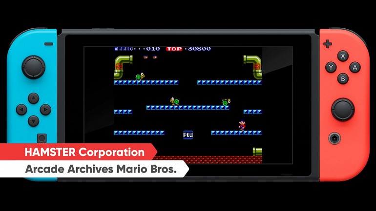 ¡Los clásicos vuelven! Se presenta Arcade Archives en Nintendo Switch