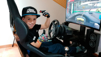 Con 10 años, este jugador de Gran Turismo Sport vence a 800 pilotos y lucha por el Campeonato de España