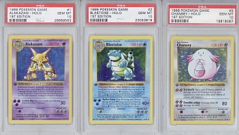 Venden una serie de cartas de Pokémon en perfecto estado por 107.010 dólares
