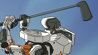 100ft Robot Golf, a la venta en PlayStation 4 el 13 de octubre