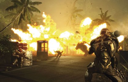 Texturas muy detalladas, impresionante iluminación, cuidadísimo ciclo día-noche. Crysis hace todo lo posible por transmitir la verdadera sensación de una realidad virtual. 