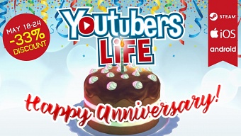 Youtubers Life llega a Android: celebra su aniversario con descuento