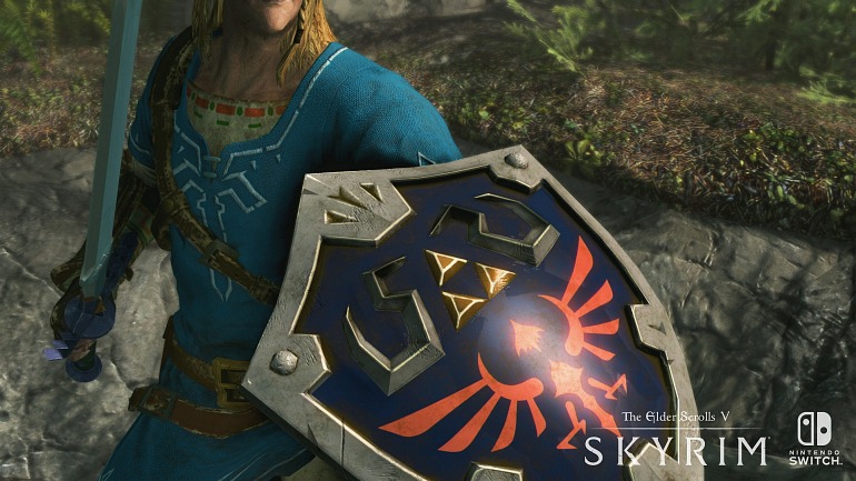 Skyrim en Nintendo Switch: Bethesda explica su colaboración con Zelda