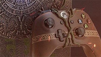 Así es la exclusiva Xbox One X benéfica de Shadow of the Tomb Raider