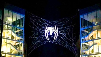 Sony decora sus oficinas con motivo del lanzamiento de Spider-Man