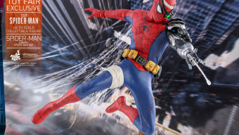 Si eres fan de Spider-Man querrás esta figura coleccionable del trepamuros en su versión cyborg