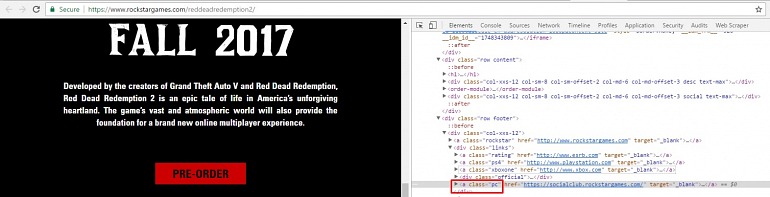 Red Dead Redemption 2 en PC habría sido listado en la web de Rockstar