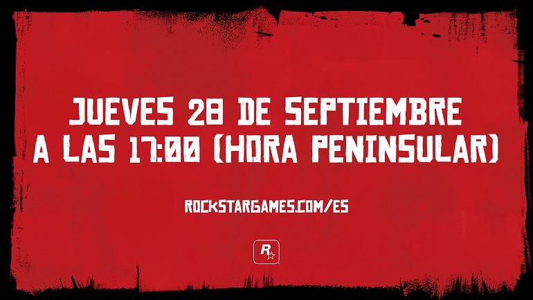 ¡Nuevo tráiler de Red Dead Redemption 2 el 28 de septiembre!