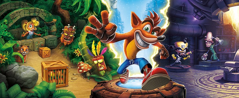 Activision planea cinco años de nuevos juegos de Crash Bandicoot