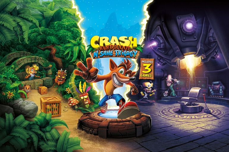 Top UK: Crash Bandicoot N.Sane Trilogy repite como el más vendido