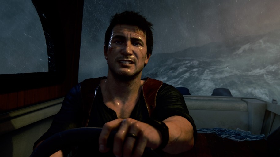 Uncharted 4 en modo 4K con HDR. La capturadora y las pantallas sin HDR interpretan sin brillo las imágenes capturadas.