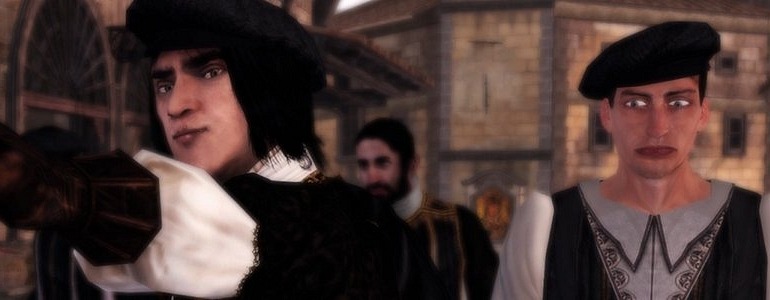 Ubisoft borra "la cara rara del NPC" de Assassin's Creed: The Ezio Collection