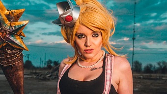 Cosplay post-apocalíptico de la Princesa Peach