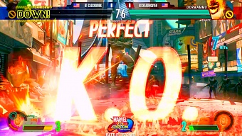 Así es un perfect de profesional en Marvel vs. Capcom Infinite