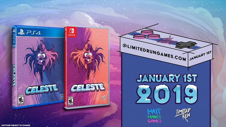 Celeste tendrá edición en físico en PS4 y Nintendo Swich
