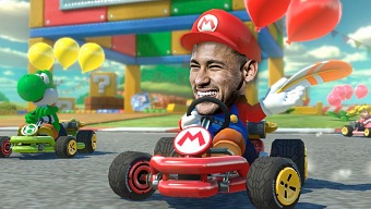 Neymar Jr. es un campeón Mario Kart 8 Deluxe