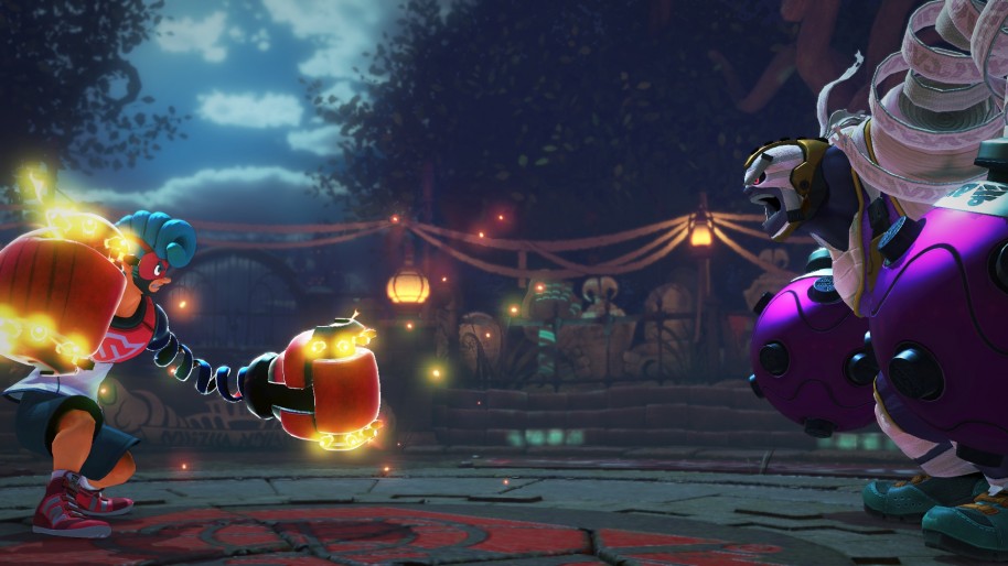 Hay distintos tipos de puños, y cada uno dispone de su poder especial. Existe la posibilidad de mejorarlos.