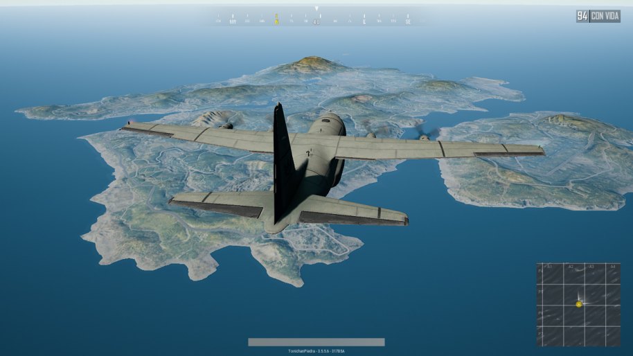  Erangel en todo su esplendor. En caso de ganar, la partida no suele durar más de 30 minutos.