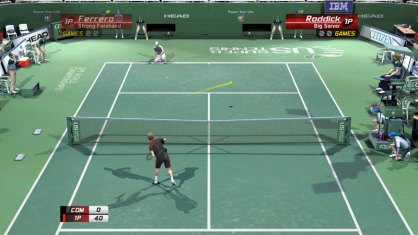Por suerte para los usuarios de Xbox 360, Virtua Tennis 3 cuenta con modo de juego multijugador online a través de Live, tanto en modo individual como en dobles.