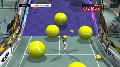 Partidos normales y divertidos minijuegos se funden en Virtua Tennis 3, estos últimos con gran sentido del humor y varios modos de dificultad que nos harán sudar la gota gorda…
