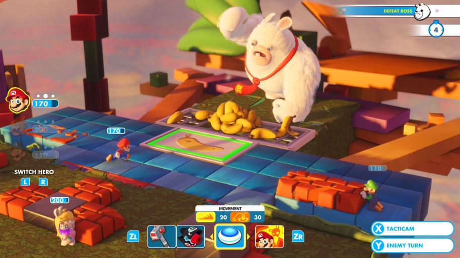 Mario + Rabbids Kingdom Battle: Estrategia, Mario, Combates y los Rabbids
