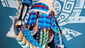 Épico cosplay de Monster Hunter: World