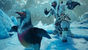 Peleas con bolas de nieve y más en el evento de temporada de Monster Hunter World