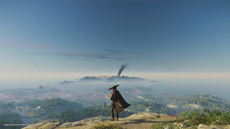 En Ghost of Tsushima, el clima del mundo cambia en función de tu forma de jugar
