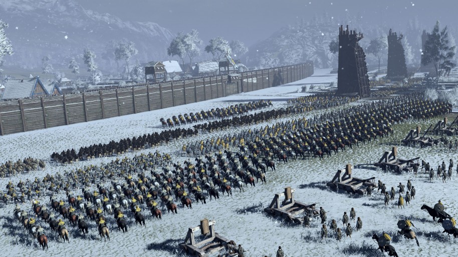 Las batallas de Total War Saga: Thrones of Britannia siguen manteniendo las cotas de espectacularidad de la serie. 