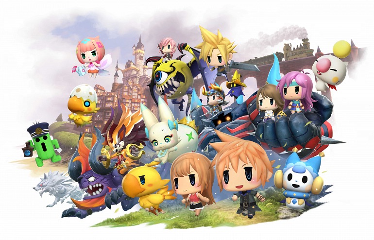 Square Enix anuncia World of Final Fantasy: Meli-Melo para smartphones