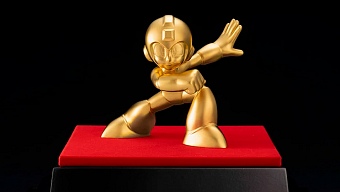 Mega Man tiene una figura de oro valorada en 18.500 euros