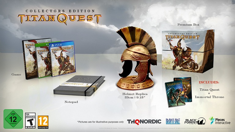 El clásico Titan Quest llega a consolas en 2018
