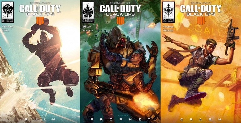 Call of Duty Black Ops 4 expande su historia con nuevos cómics