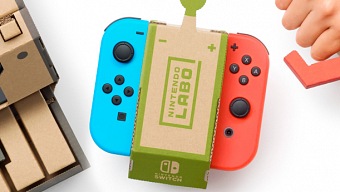 Nintendo Labo usará el sensor óptico del Joy-Con como una cámara