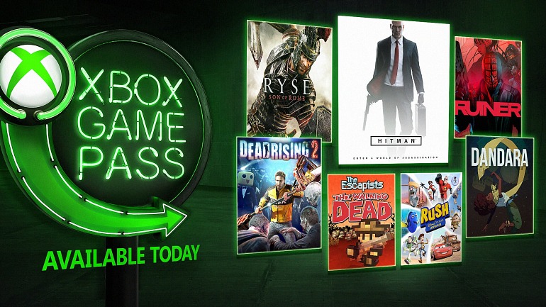 Xbox Game Pass suma Hitman, Ryse: Son of Rome y Ruiner en agosto