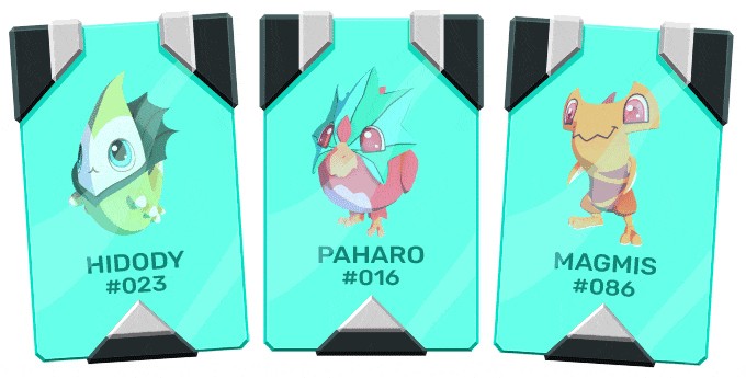 Hay temtem de varios tipos (fuego, agua, de viento, digitales, melee...), con un grado de eficacia/desventaja con respecto a otros temtem.