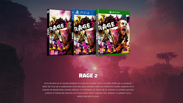 Rage 2 lo desarrolla Avalanche Studios junto a id Software