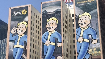 Terminado el triple mural gigante de Fallout 76 para el E3 2018