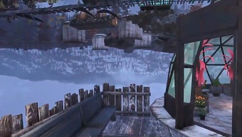 Una jugadora de Fallout 76 está construyendo su propia base debajo del mapa gracias a un glitch